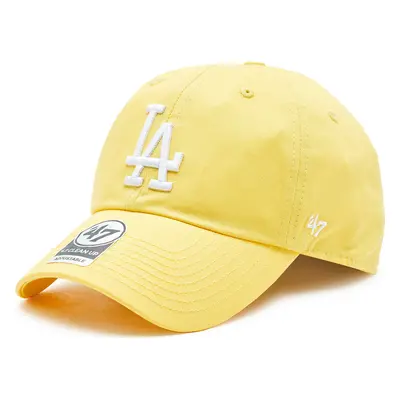 Kšiltovka 47 Brand MLB Los Angeles Dodgers '47 CLEAN UP B-RGW12GWSNL-MZB Žlutá