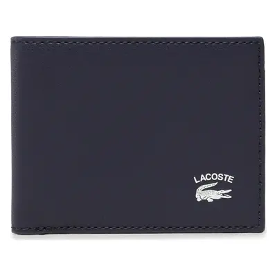 Velká pánská peněženka Lacoste S Billfold NH4014PN Tmavomodrá