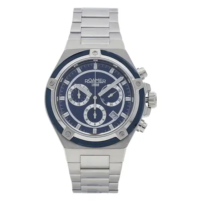 Hodinky Roamer Tempomaster Chrono 221837 41 45 20 Stříbrná