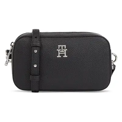 Kabelka Tommy Hilfiger Th Emblem Camera Bag AW0AW15179 Černá