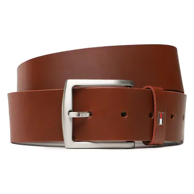 Pánský pásek Tommy Hilfiger New Denton Belt 4.0 E367863162 Hnědá