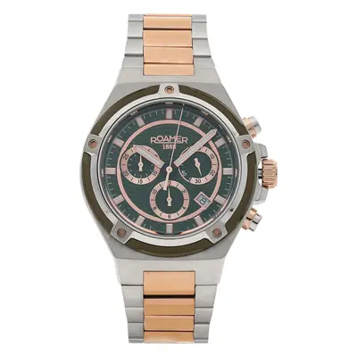 Hodinky Roamer Tempomaster Chrono 221837 49 75 20 Stříbrná