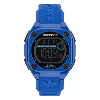 Hodinky adidas Originals City Tech Two Watch AOST23061 Modrá