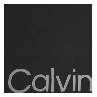 Šátek Calvin Klein Aop Logo Jaquard Scarf 130X130 K60K611125 Černá