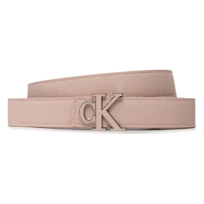 Dámský pásek Calvin Klein Jeans Mono Hardware Outline Belt 30mm K60K609318 Růžová