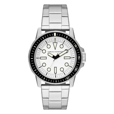 Hodinky Armani Exchange Leonardo AX1853 Stříbrná