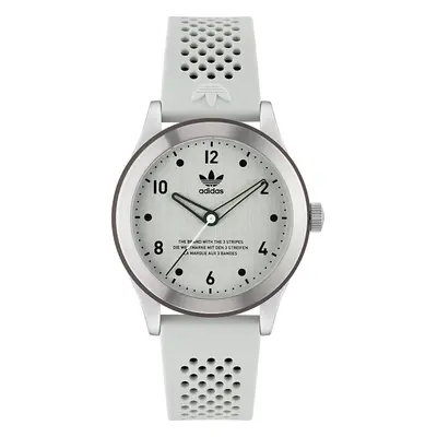 Hodinky adidas Originals Code Three Watch AOSY23033 Stříbrná