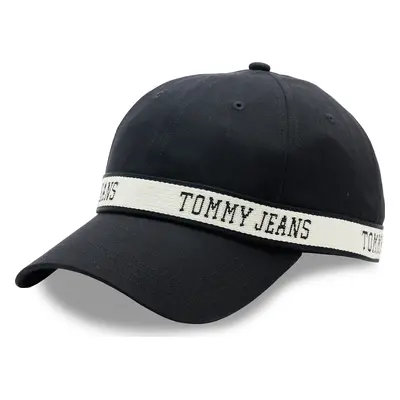 Kšiltovka Tommy Jeans City Girl AW0AW14995 Černá