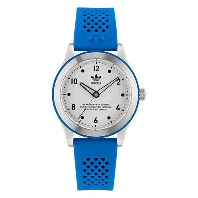 Hodinky adidas Originals Code Three Watch AOSY23032 Stříbrná