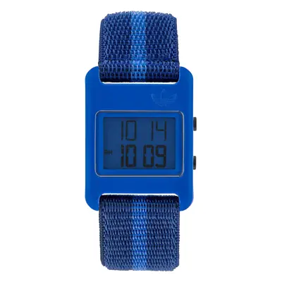 Hodinky adidas Originals Retro Pop Digital Watch AOST23070 Modrá