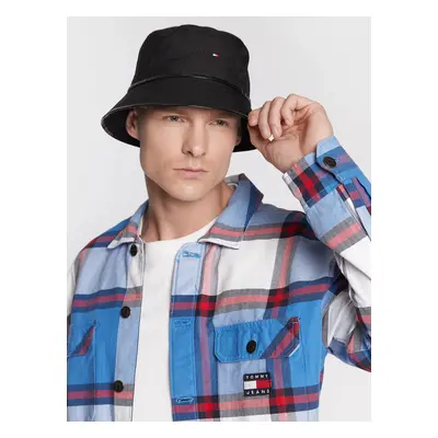 Klobouk bucket hat Tommy Hilfiger AM0AM11369 Černá