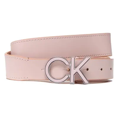 Dámský pásek Calvin Klein Re-Lock Inlay Logo Belt 30Mm K60K609607 Růžová