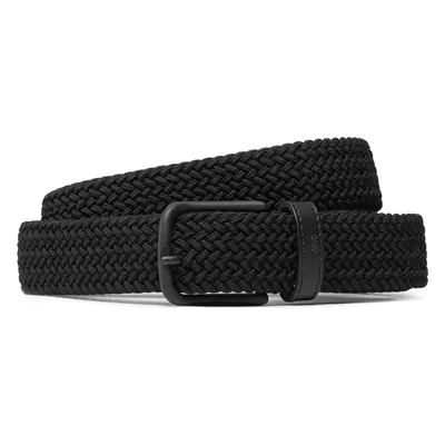 Pánský pásek Trussardi Belt H3 5 Cm Matt 71L00171 Černá