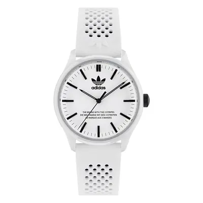 Hodinky adidas Originals Code One Ceramic Watch AOSY23030 Bílá