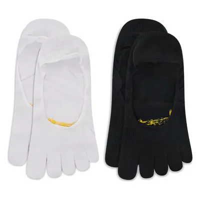 Sada 2 párů kotníkových ponožek unisex Vibram Fivefingers Ghost S15G12P Bílá