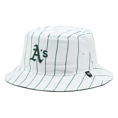 Kšiltovka 47 Brand MLB Oakland Athletics Pinstriped '47 BUCKET B-PINSD18PTF-DG Zelená