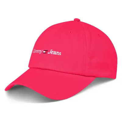 Kšiltovka Tommy Jeans Tjw Sport Cap AW0AW15472 Růžová