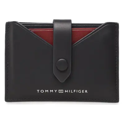 Pouzdro na kreditní karty Tommy Hilfiger Th Central Smooth Retractable Cc AM0AM11752 Tmavomodrá