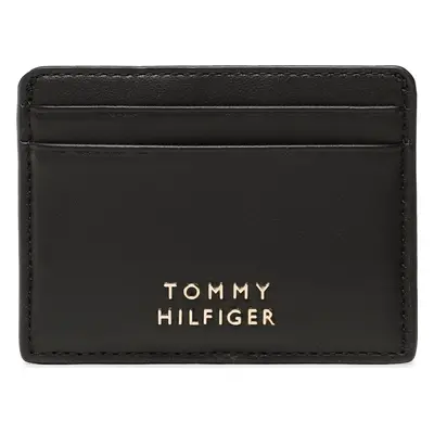 Pouzdro na kreditní karty Tommy Hilfiger AW0AW15090 Černá