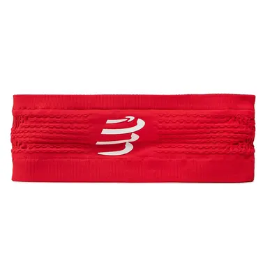 Textilní čelenka Compressport Headband On/Off CU00009B Červená