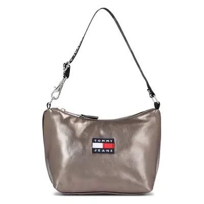 Kabelka Tommy Jeans Tjw Heritage Shoulder Bag Metal AW0AW15436 Šedá