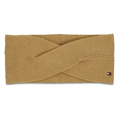 Textilní čelenka Tommy Hilfiger Essential Flag Headband AW0AW15312 Béžová