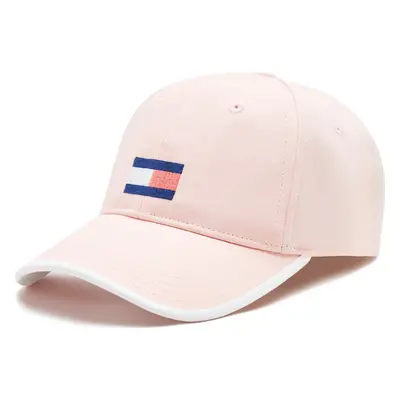 Kšiltovka Tommy Hilfiger Big Flag AU0AU01732 Růžová