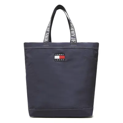 Kabelka Tommy Jeans Tjw Heritahe Tote AW0AW14960 Tmavomodrá