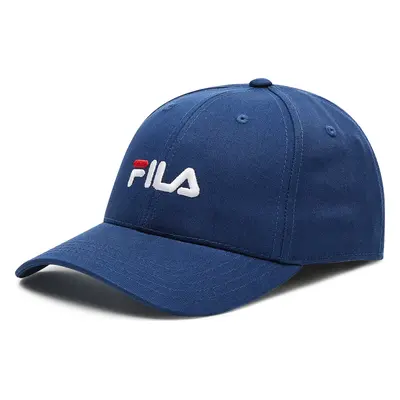 Kšiltovka Fila Brasov 6 Panel Cap With Linear Logo Strap Back FCU0019 Tmavomodrá