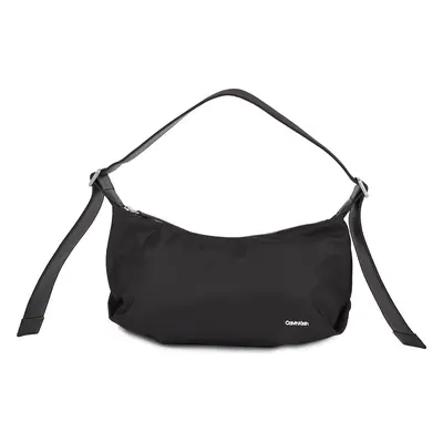 Brašna Calvin Klein Wide Strap Nylon Shoulder Bag Sm K60K611056 Černá