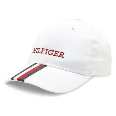 Kšiltovka Tommy Hilfiger AU0AU01738 Bílá