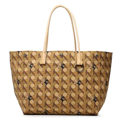 Kabelka Tory Burch Canvas Basketweave Tote 139623 Béžová