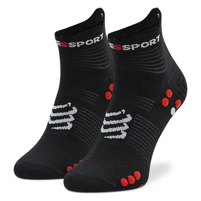 Klasické ponožky Unisex Compressport Pro Racing Socks V4.0 Run Low XU00047B_906 Černá