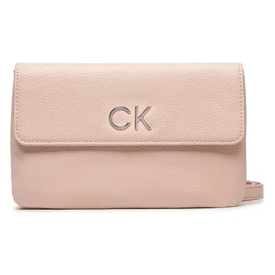 Kabelka Calvin Klein Re-Lock Dbl Crossbody Bag Pbl K60K609140 Růžová