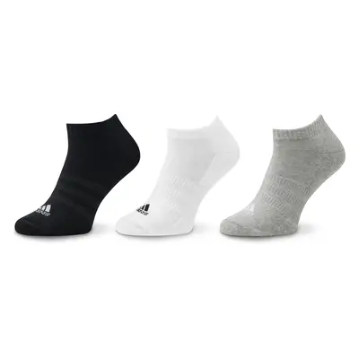 Kotníkové ponožky Unisex adidas Cushioned Low-Cut Socks 3 Pairs IC1333 Šedá