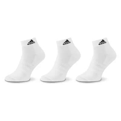 Nízké ponožky Unisex adidas Cushioned Sportswear Ankle Socks 3 Pairs HT3441 Bílá