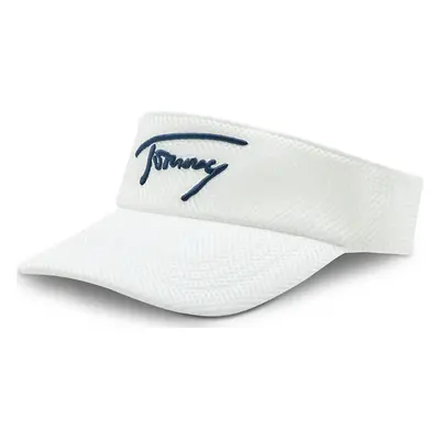 Kšilt Tommy Jeans Spring Break Visor AW0AW14600 Bílá