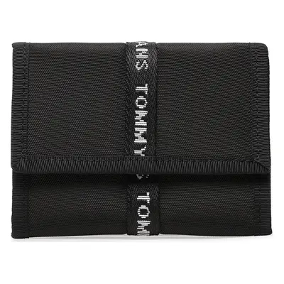 Velká pánská peněženka Tommy Jeans Tjm Essential Nylon Trifold AM0AM11220 Černá