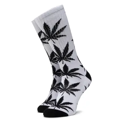 Klasické ponožky Unisex HUF Essentials Plantlife Sock SK00298 r.OS Bílá