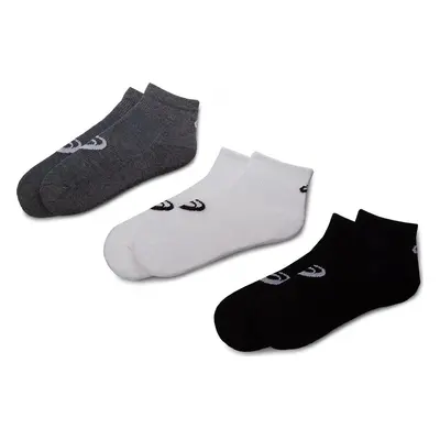 Sada 3 párů nízkých ponožek unisex Asics 3PPK Quarter Sock 155205 Šedá