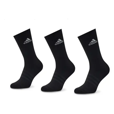 Klasické ponožky Unisex adidas Cushioned Crew Socks 3 Pairs IC1310 Černá