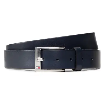 Pánský pásek Tommy Hilfiger New Aly Belt AM0AM08363 Tmavomodrá