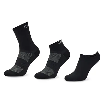 Nízké ponožky Unisex Reebok Active Foundation Ankle Socks 3 Pairs GH0404 Černá