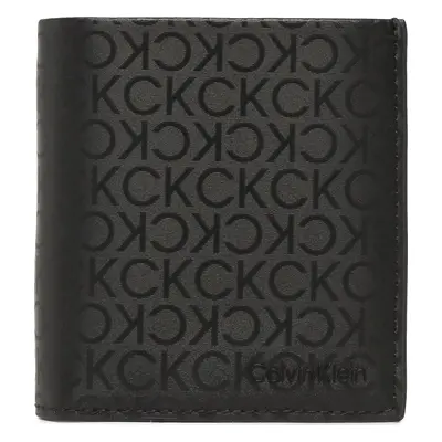 Malá pánská peněženka Calvin Klein Daily Tech Trifold 6Cc W/Magcoin K50K510196 Černá