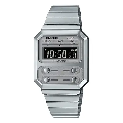 Hodinky Casio Vintage A100WE-7BEF Stříbrná