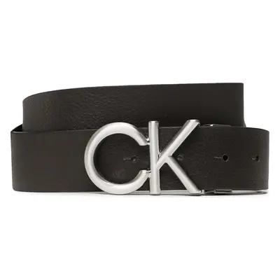 Pánský pásek Calvin Klein Adj/Rev Ck Metal Bombe Pb 35Mm K50K510630 Černá