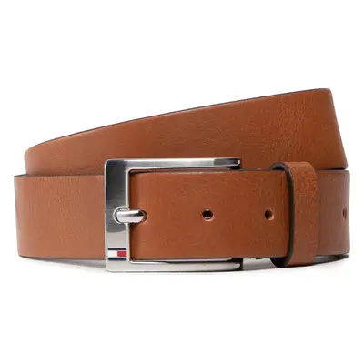 Pánský pásek Tommy Hilfiger New Aly Belt AM0AM08363 Hnědá