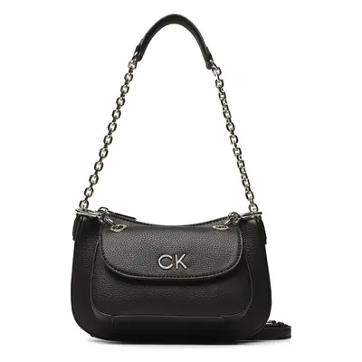 Kabelka Calvin Klein Re-Lock Dbl Shoulder Bag K60K610183 Černá