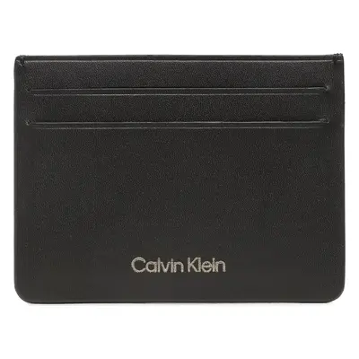 Pouzdro na kreditní karty Calvin Klein Ck Concise Cardholder 6Cc K50K510601 Černá