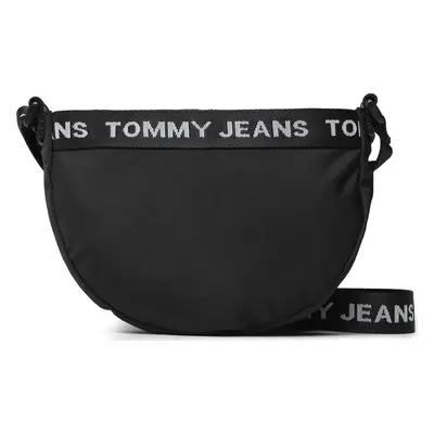 Kabelka Tommy Jeans Tjw Essential Moon Bag AW0AW15146 Černá